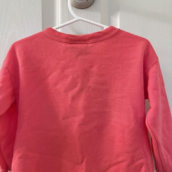 Vintage Disney The Little Mermaid Ariel Sweatshirt Pink Sequins USA Girls SZ 2T - Picture 13 of 15